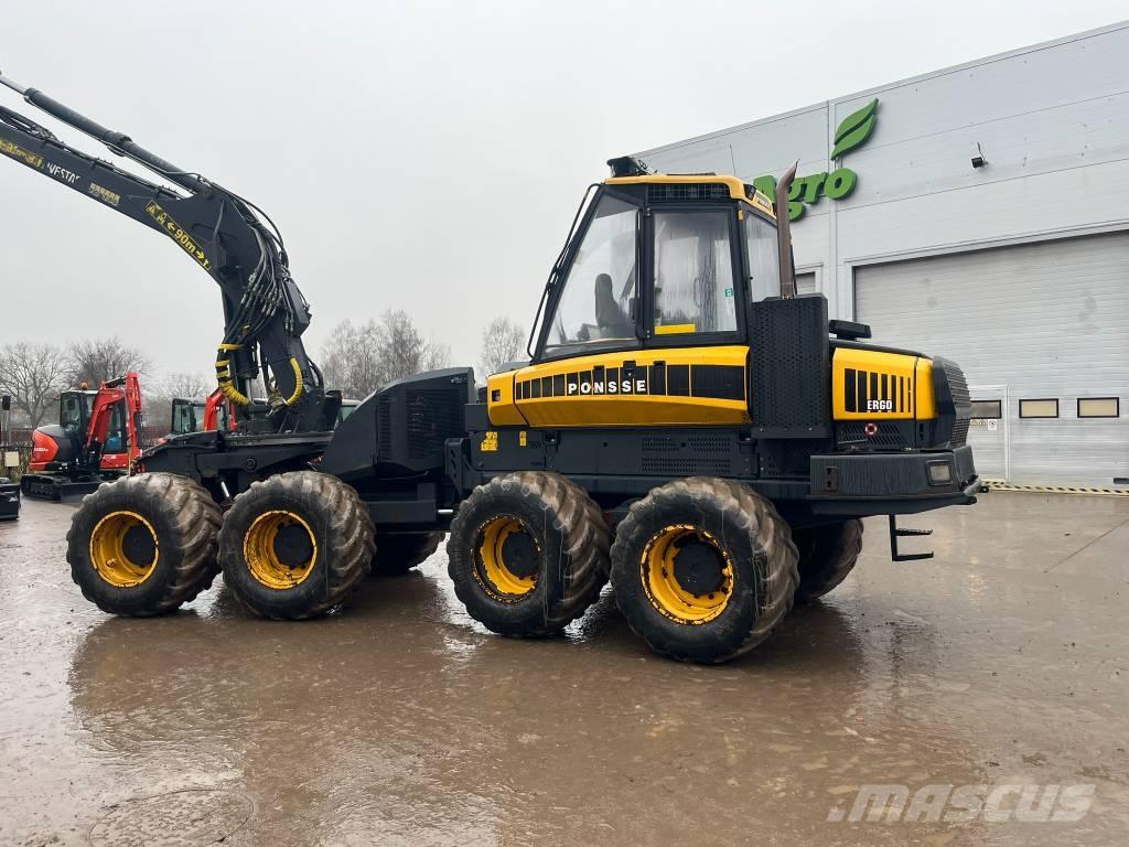 Ponsse Ergo 8W Cosechadoras