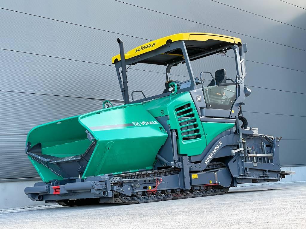 Vögele SUPER 1800-3I Asfaltadoras