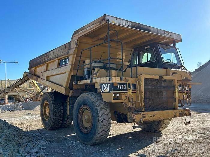 CAT 771D Dúmpers de obra