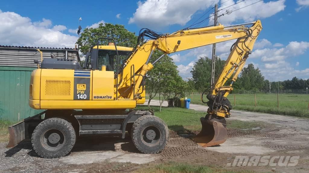 Komatsu PW 140-7 Excavadoras de ruedas