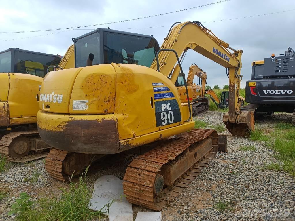 Komatsu PC 90 Excavadoras de cadenas