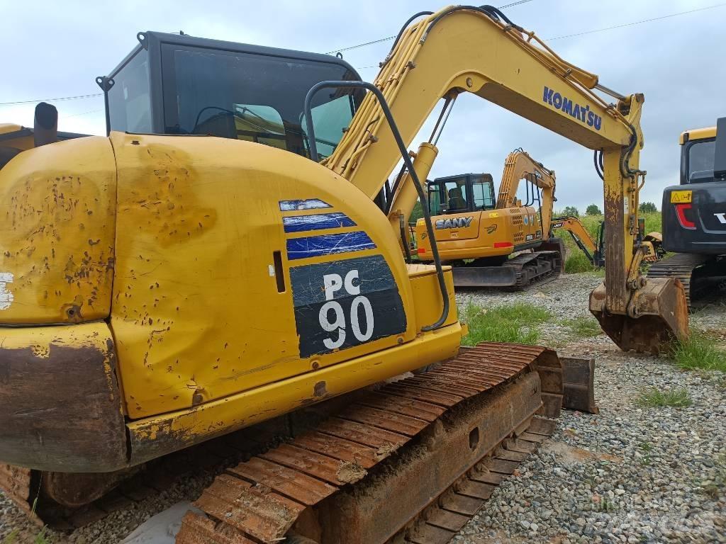 Komatsu PC 90 Excavadoras de cadenas