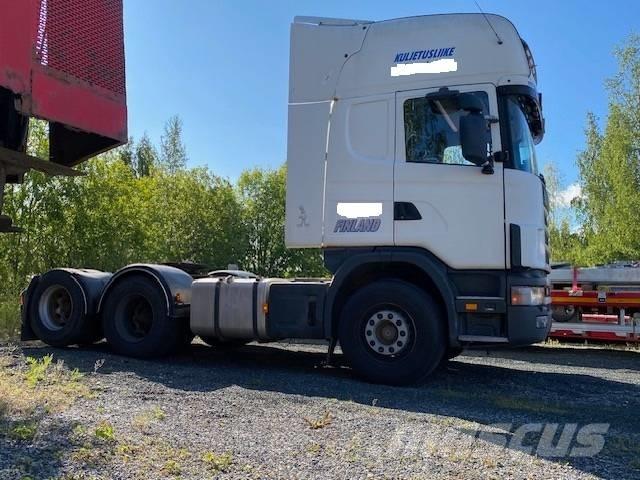 Scania R 164, 6x2 Cabezas tractoras