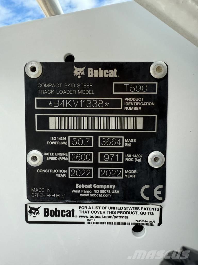 Bobcat T 590 Palas cargadoras