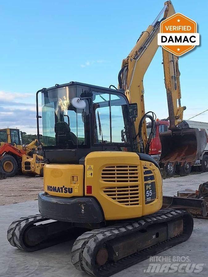 Komatsu PC55 Mini excavadoras < 7t