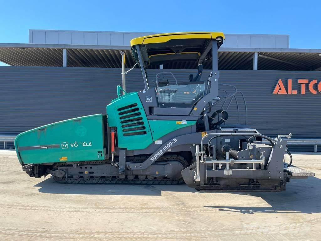 Vögele SUPER 1800-3I Asfaltadoras