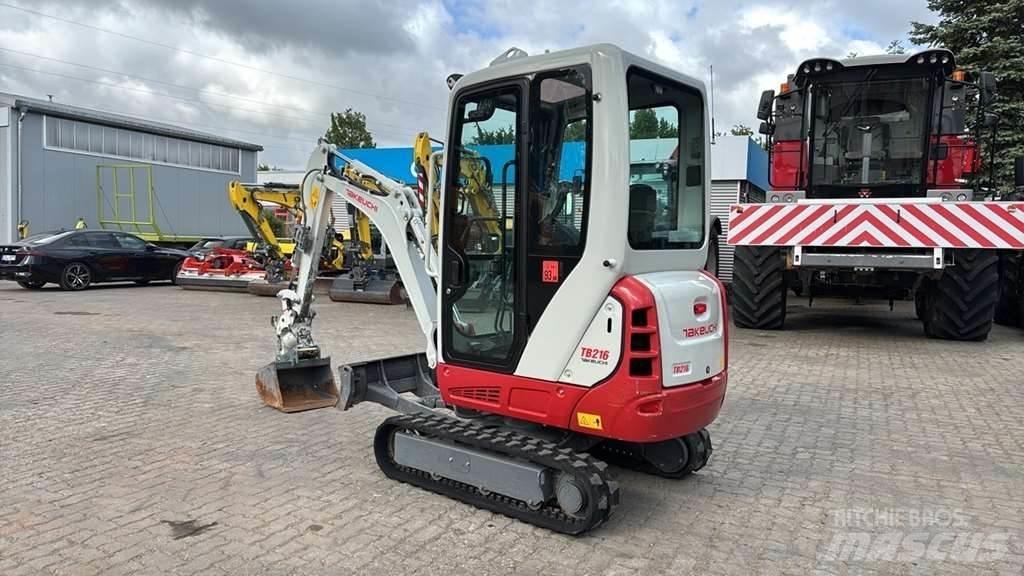 Takeuchi TB216 A Mini excavadoras < 7t
