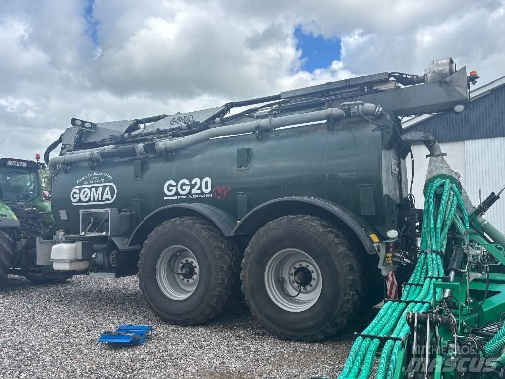 Gøma GG 20 HWD Cisternas o cubas esparcidoras de purín