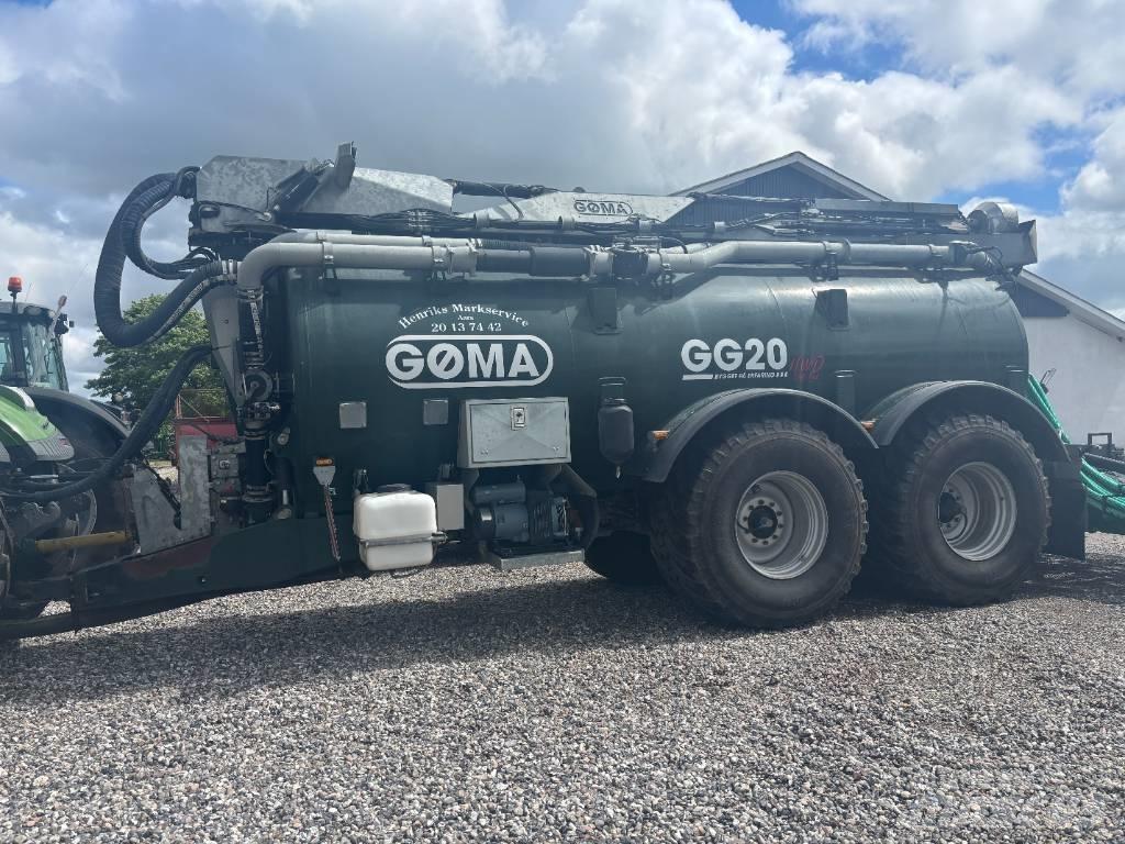 Gøma GG 20 HWD Cisternas o cubas esparcidoras de purín