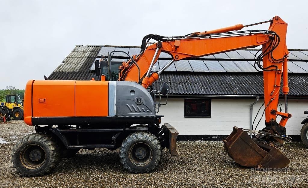 Hitachi ZX 140 W-3 Excavadoras de ruedas