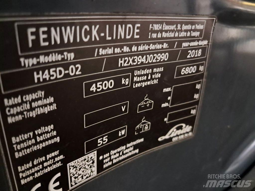 Linde H45D-02 Carretillas diesel