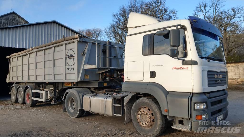 MAN TGA 18.350 Cabezas tractoras