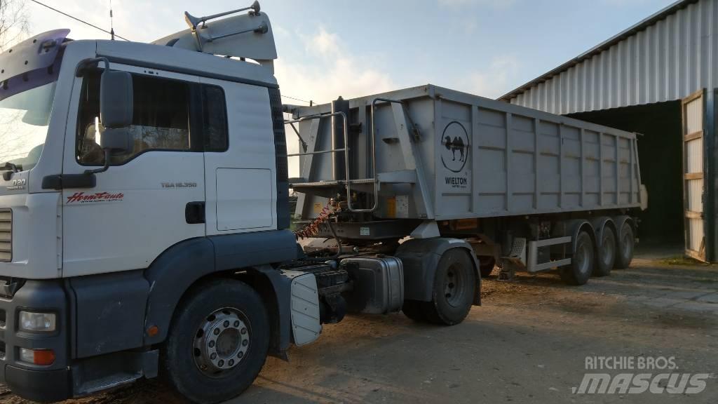 MAN TGA 18.350 Cabezas tractoras