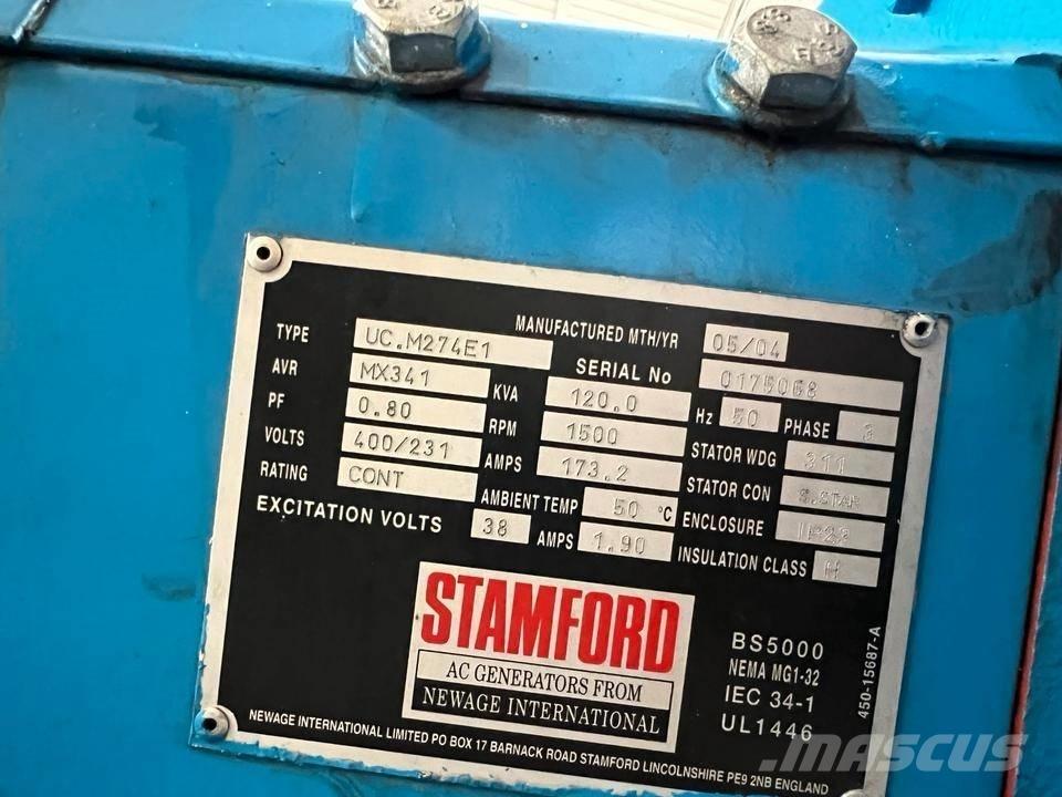 Deutz 120 KVA Generadores diesel