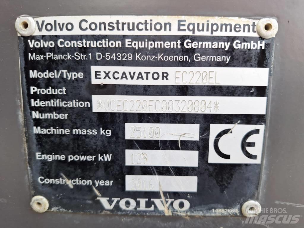 Volvo EC 220 EL Excavadoras de cadenas
