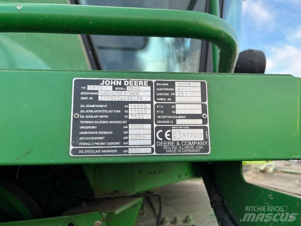 John Deere W 650 i Cosechadoras combinadas