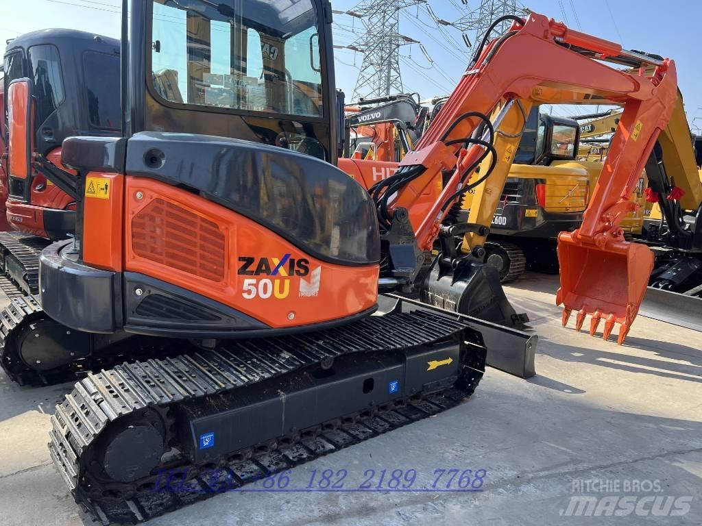 Hitachi ZX5OUR Mini excavadoras < 7t