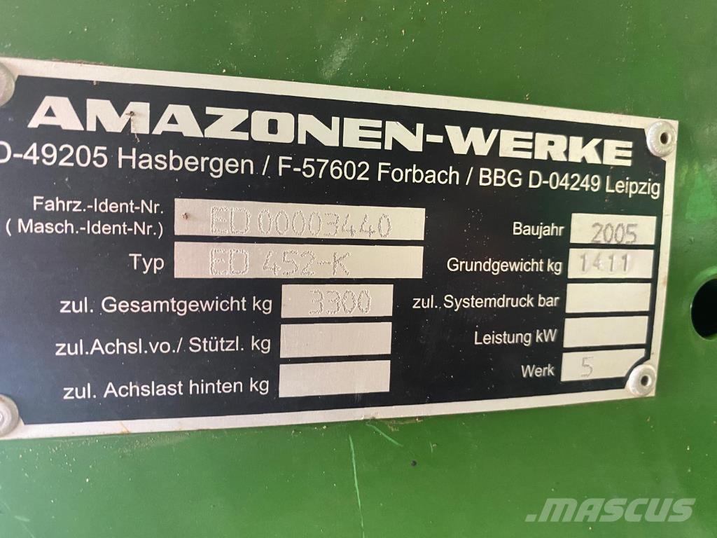 Amazone ED 452 K Sembradoras