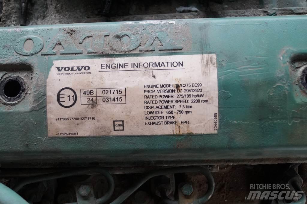 Volvo D7C USED Motores