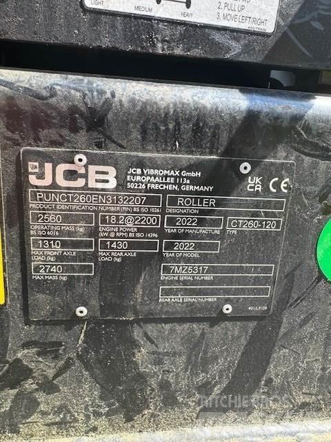 JCB CT260-120 Rodillos