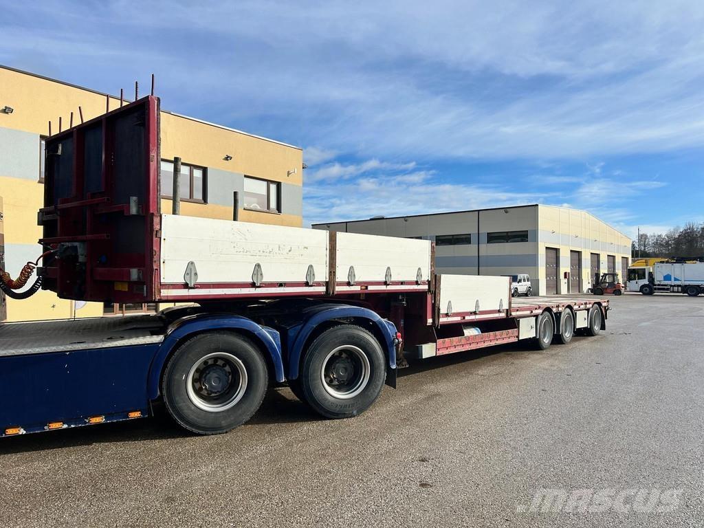 HRD 3-AXLE JUMBO Semirremolques de góndola rebajada