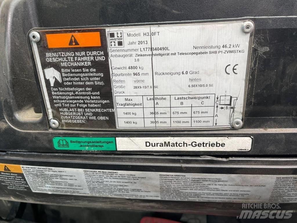 Hyster H 30 FT Carretillas LPG