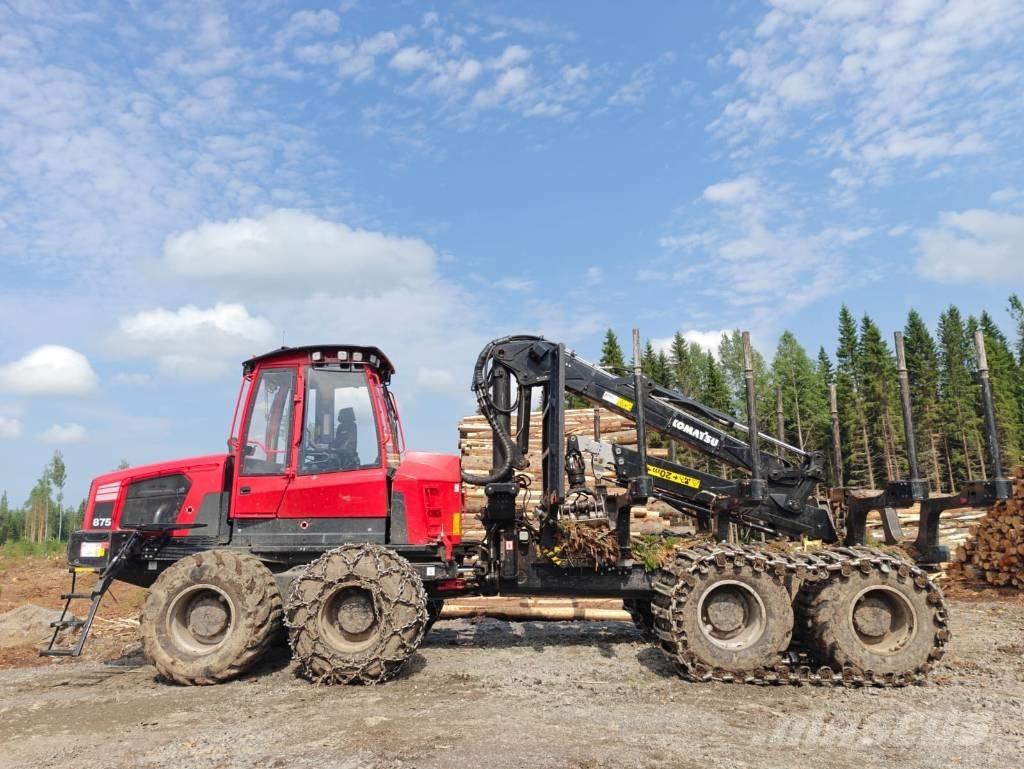 Komatsu 875 Autocargadoras