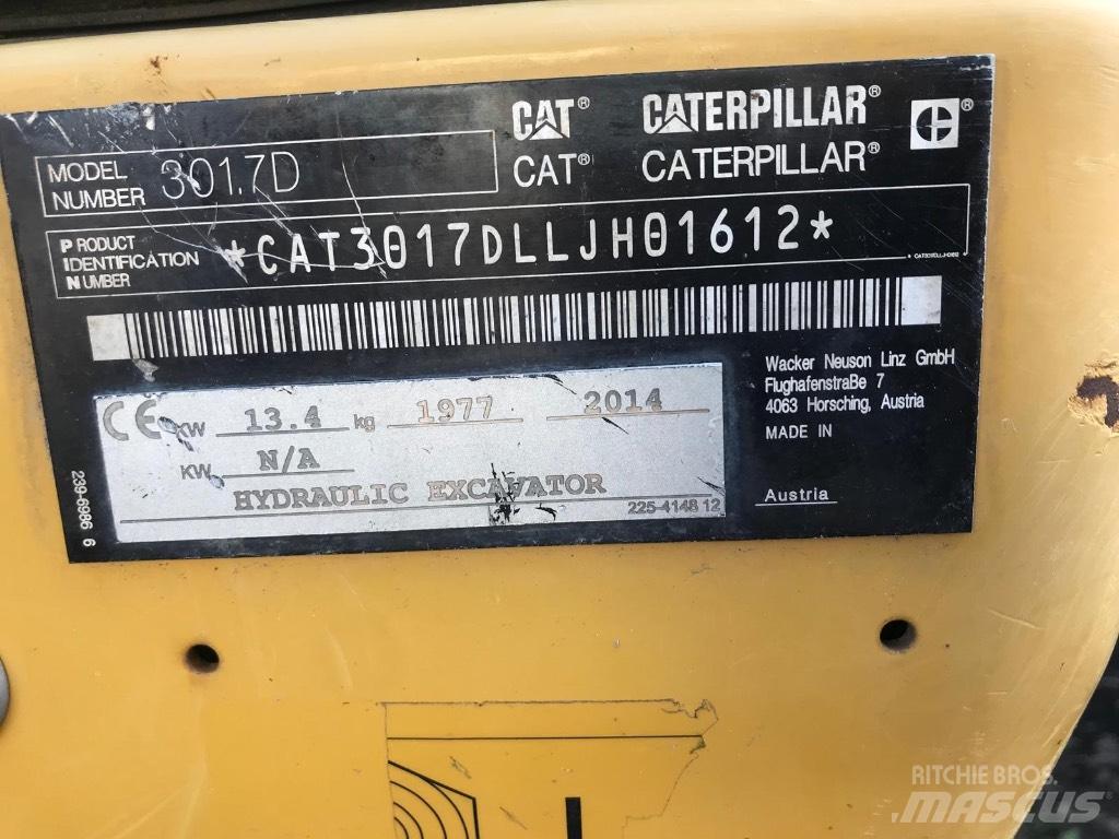CAT 301.7 D Mini excavadoras < 7t