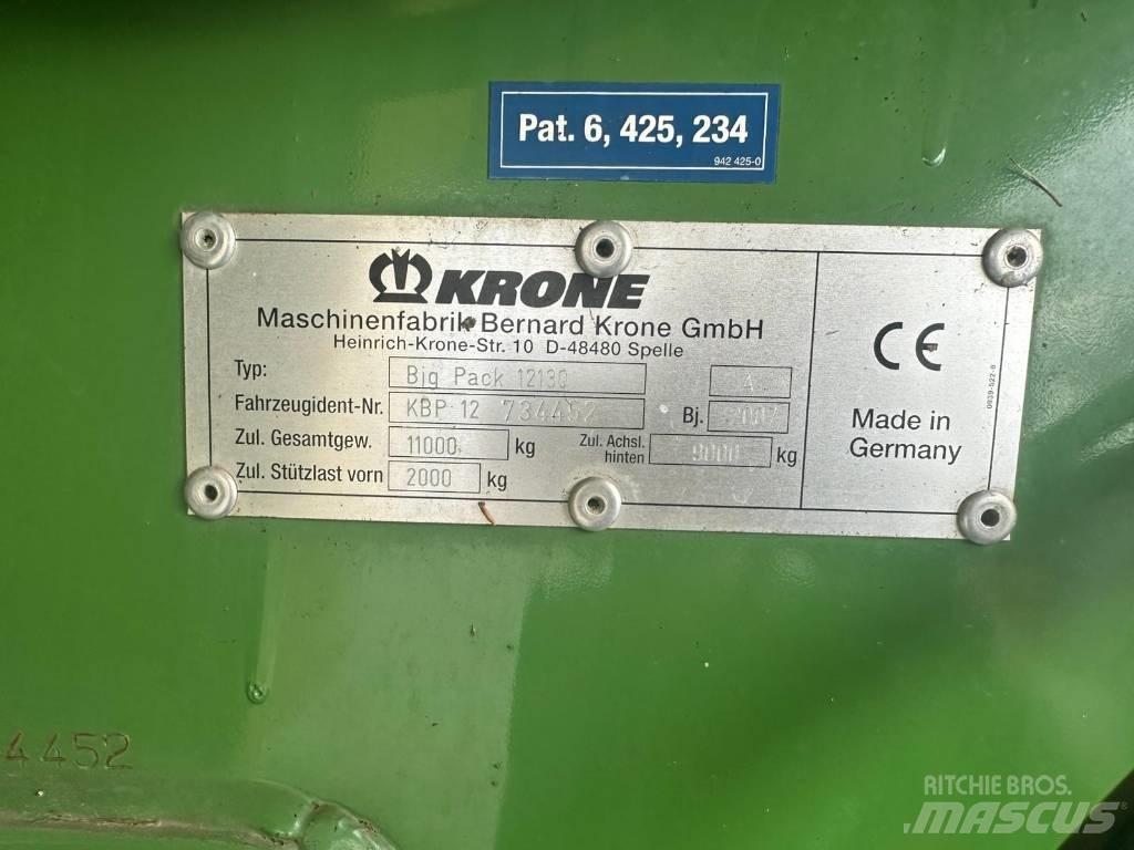 Krone Big Pack 12130 Empacadoras cuadradas