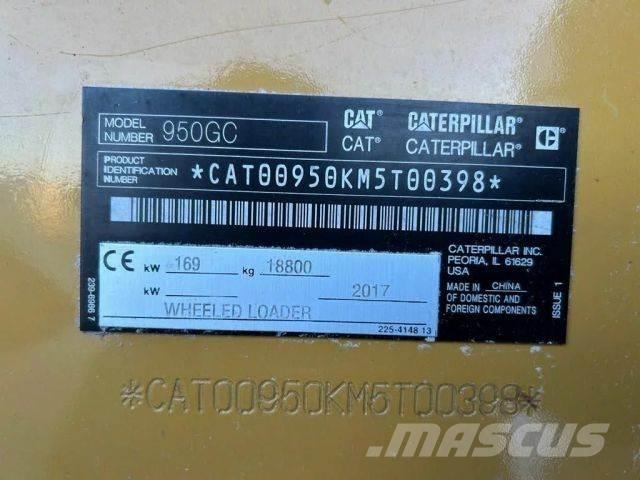 CAT 950 GC Cargadoras sobre ruedas