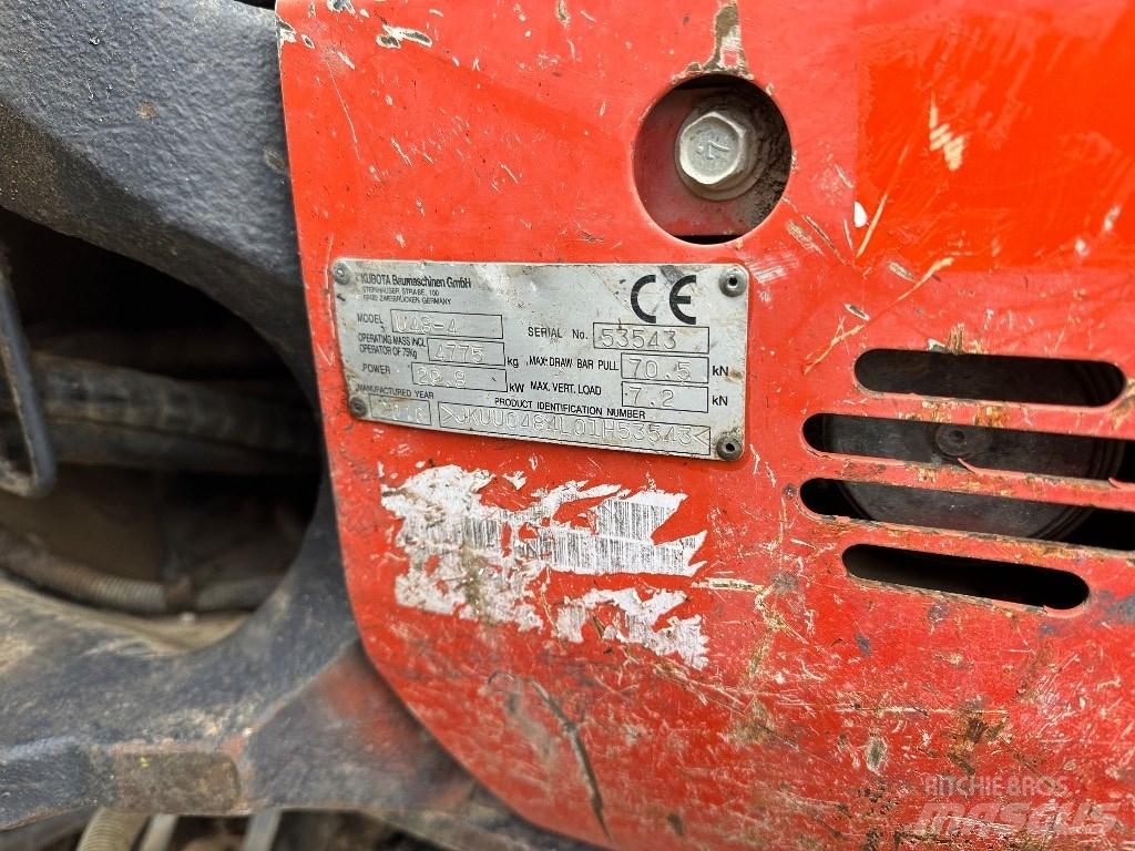 Kubota KX 048-4 Mini excavadoras < 7t