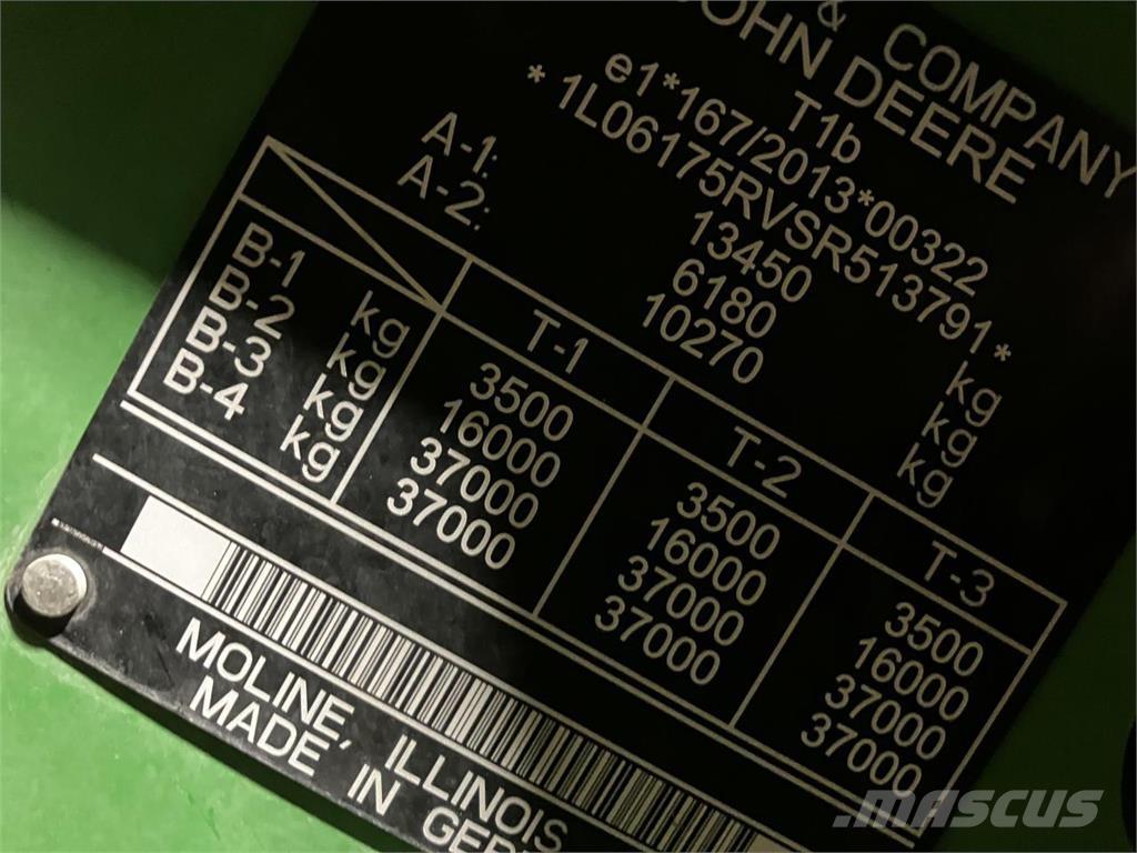 John Deere 6R 175 Tractores
