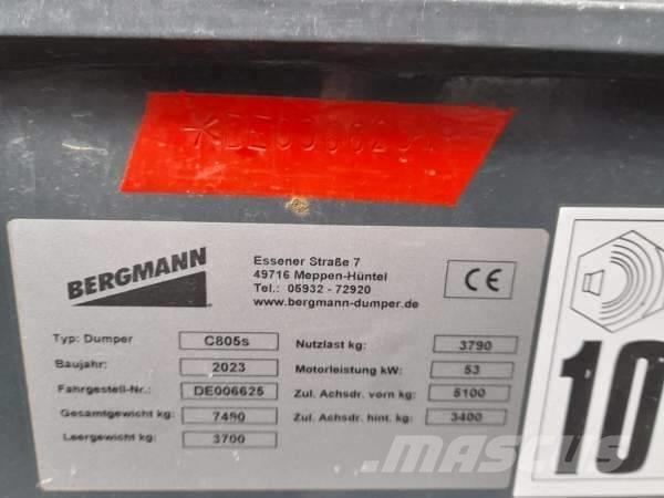 Bergmann C805s/B Dúmpers articulados