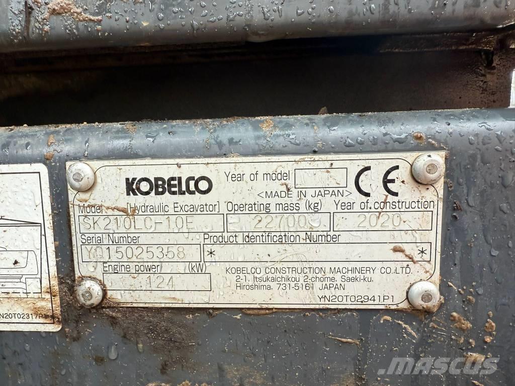 Kobelco SK 210 LC-10 Excavadoras de cadenas