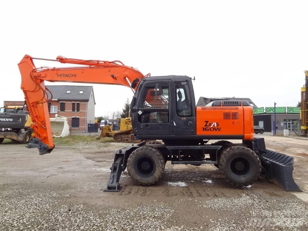 Hitachi EX 160 WD Excavadoras de ruedas