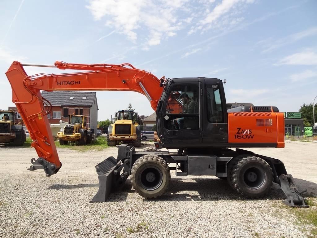 Hitachi ZX 160 W Excavadoras de ruedas