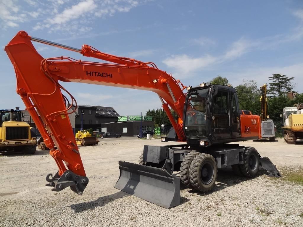 Hitachi ZX 160 W Excavadoras de ruedas