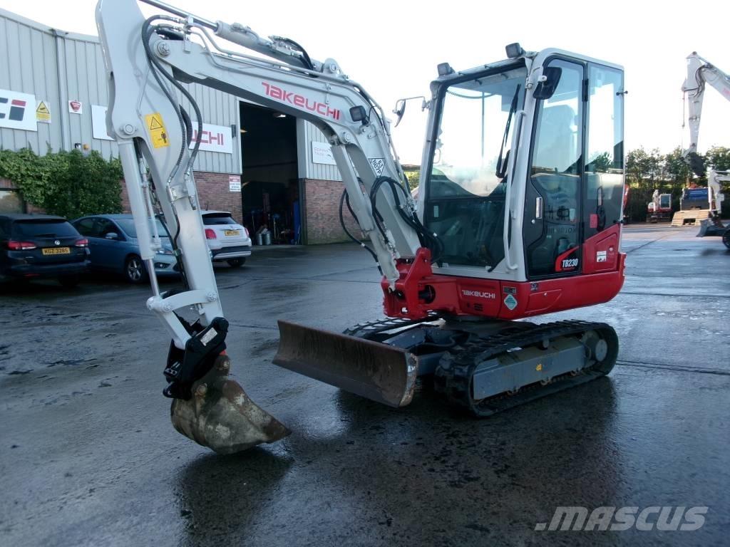 Takeuchi TB 230 Mini excavadoras < 7t