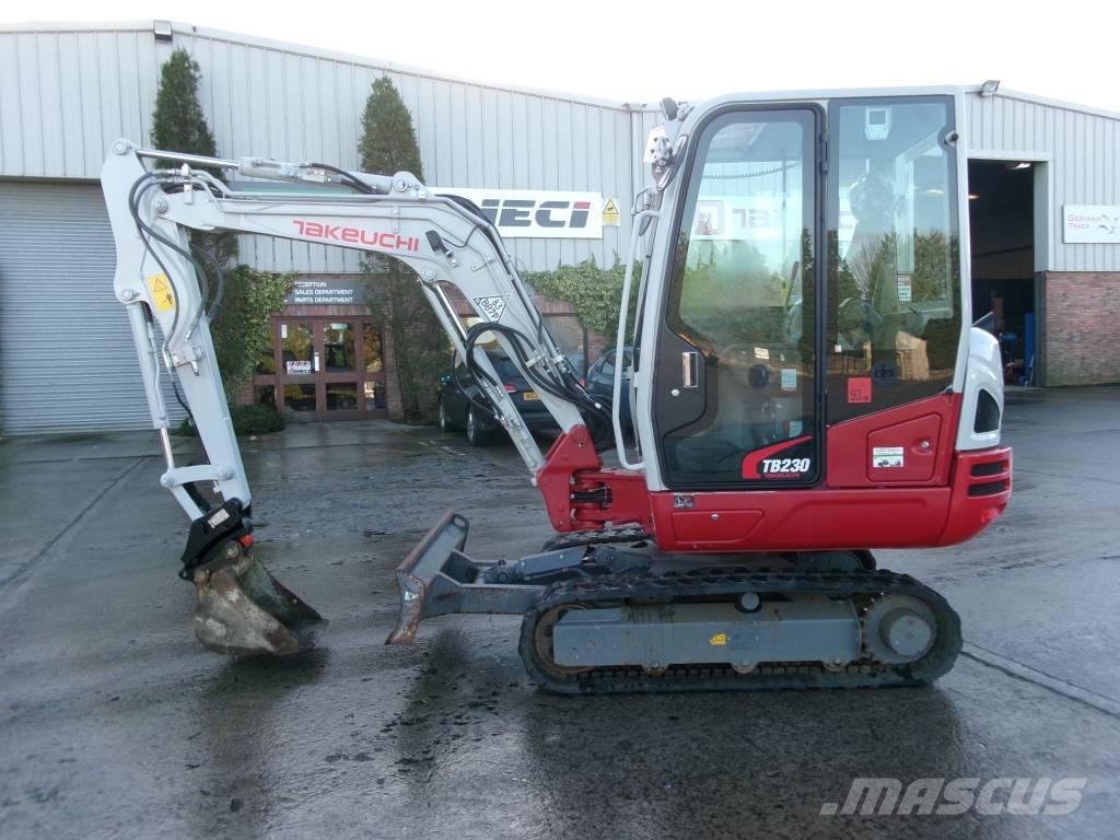 Takeuchi TB 230 Mini excavadoras < 7t