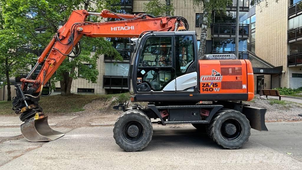 Hitachi ZX140W-5B Excavadoras de ruedas