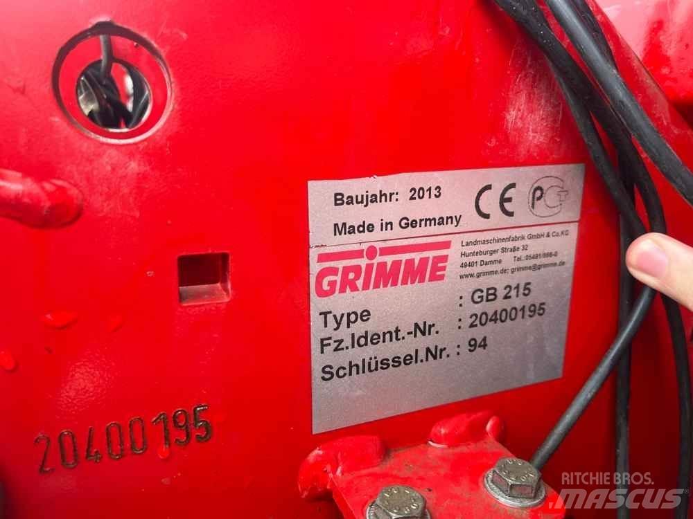 Grimme GB 215 Plantadoras de patatas