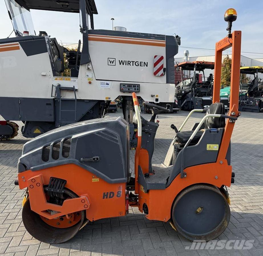 Hamm HD 8 VV Rodillos de doble tambor