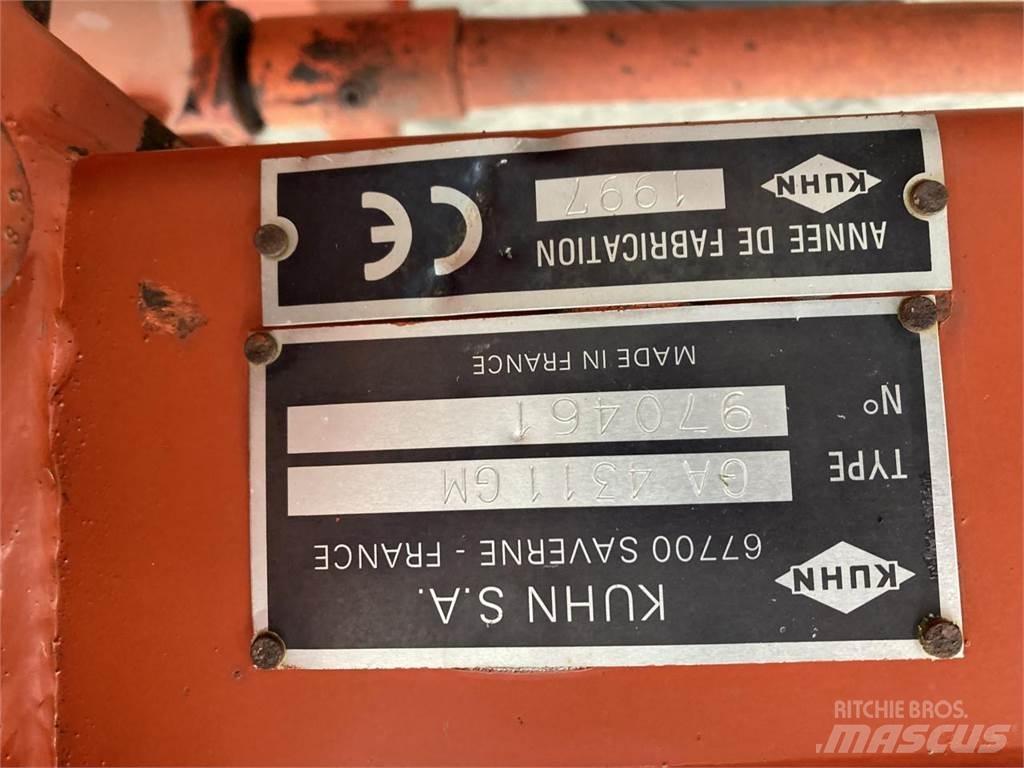 Kuhn GA 4311 GM Segadoras hileradoras