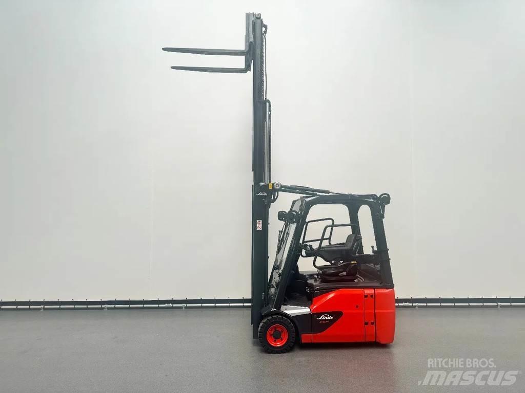 Linde 386 E 16-02 Carretillas de horquilla eléctrica