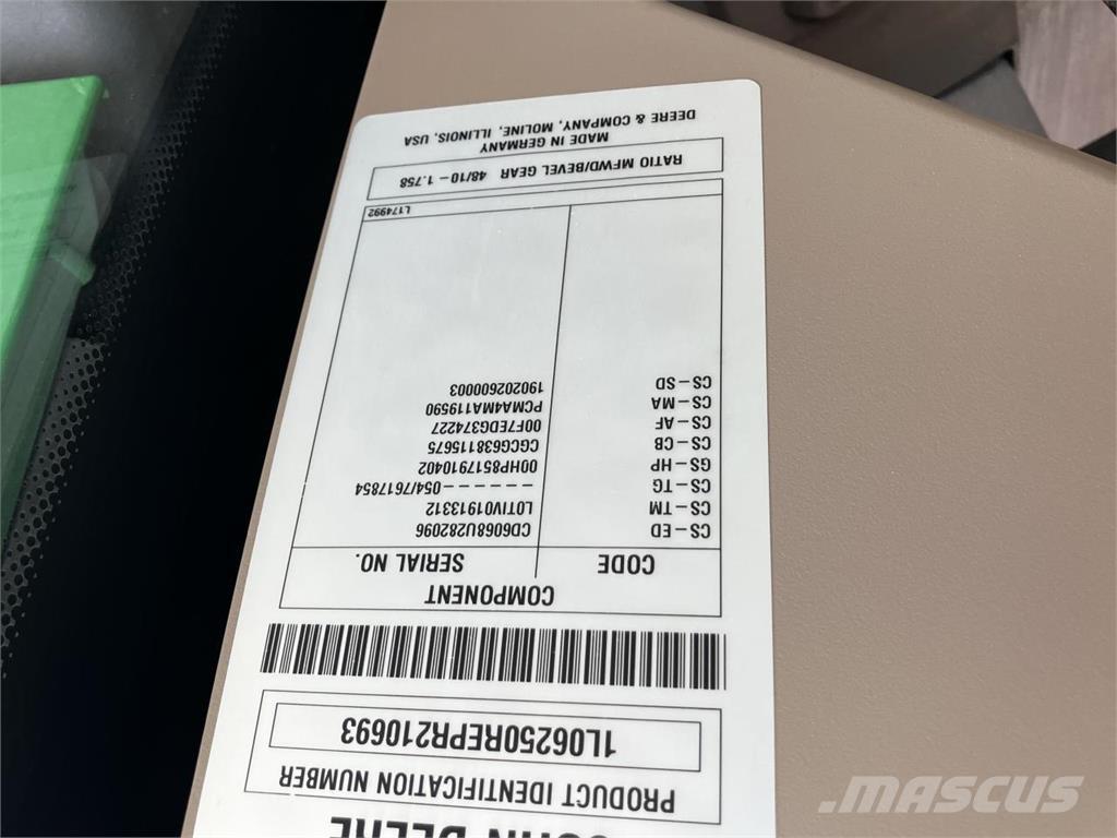 John Deere 6R 250 Tractores