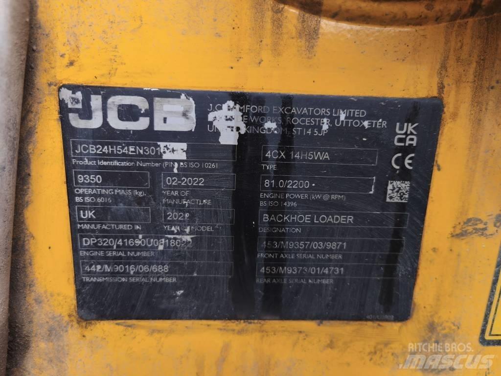 JCB 4 CX PRO AEC Retrocargadoras