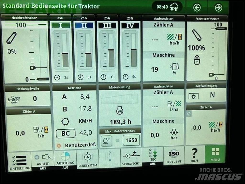 John Deere 6r 215 Tractores