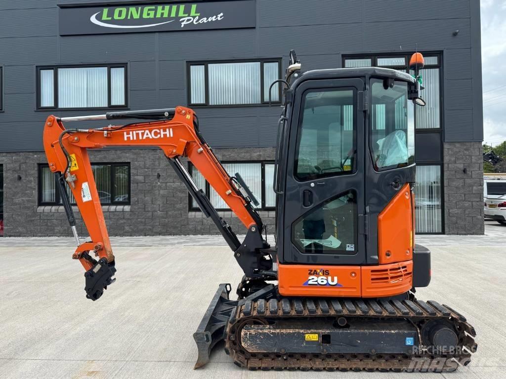 Hitachi ZX 26 U-6CLR Mini excavadoras < 7t