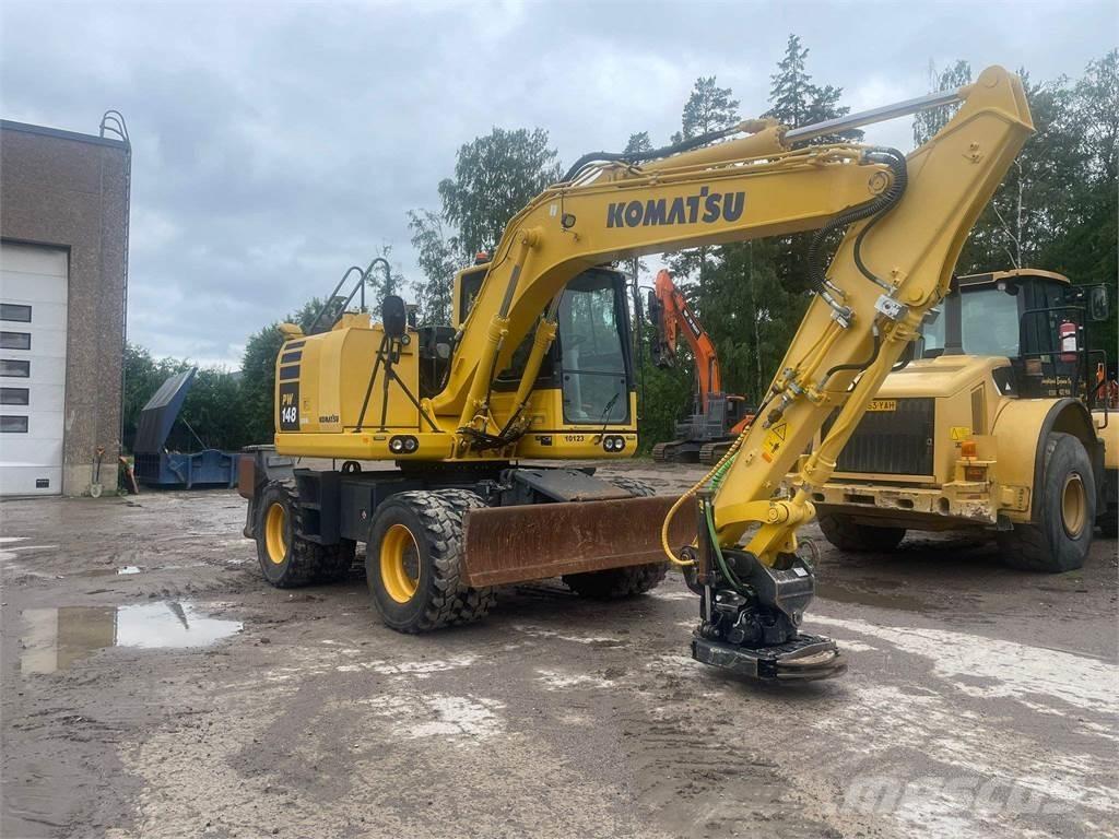 Komatsu PW148-10 Excavadoras de ruedas