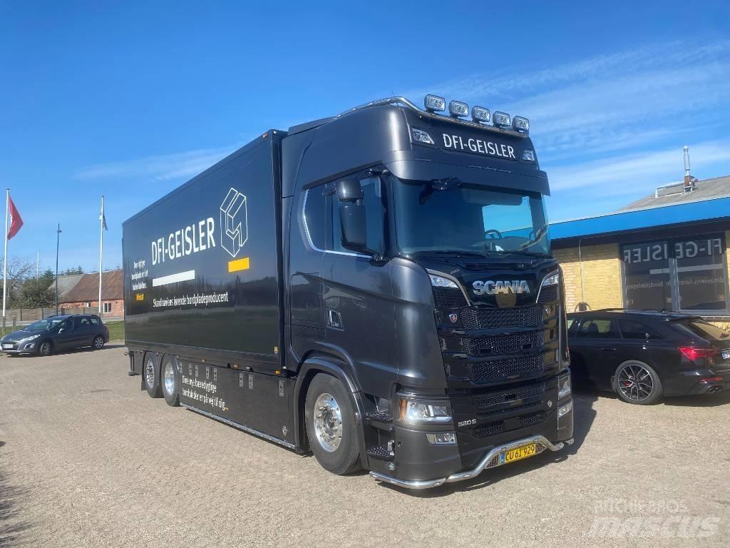Scania S 520 Camiones caja cerrada